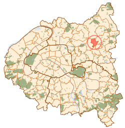 Les-Pavillons-sous-Bois map